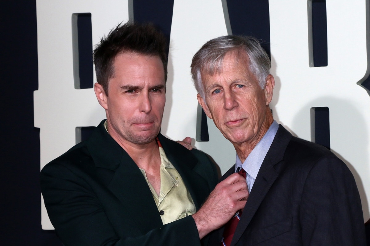 Sam Rockwell (L) is the only child of actors Pete Rockwell (R) and Penny Hess