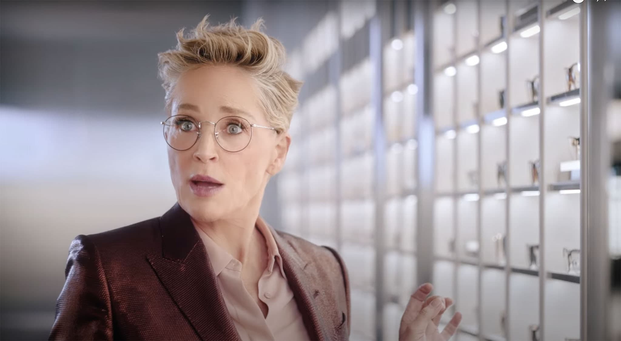 Sharon Stone stars in LensCrafters' 2022 Your Eyes First campaign