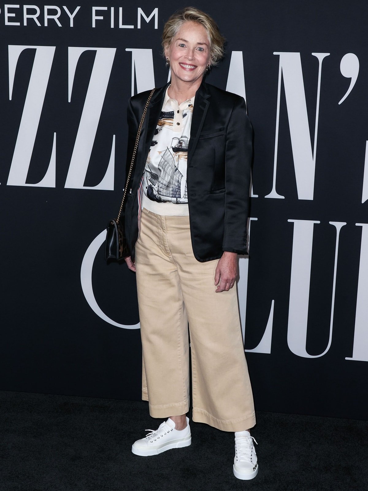 Sharon Stone attends Los Angeles Special Screening of Netflix's A Jazzman's Blues