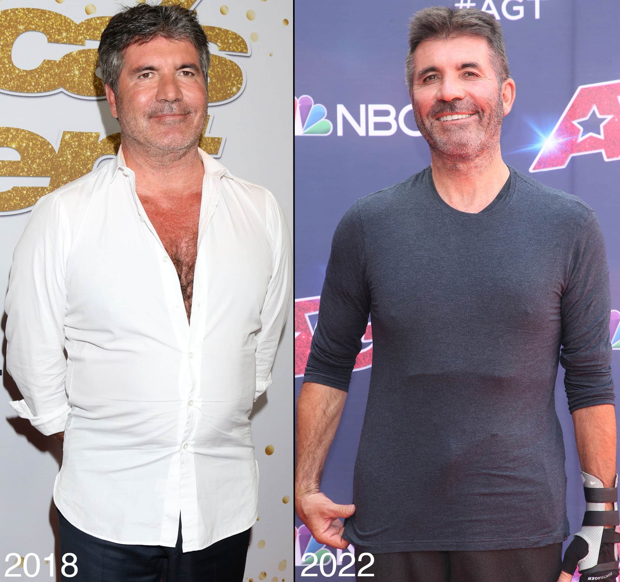 Simon Cowell cut out red meat, dairy, sugar, and gluten from his diet and lost over 60 pounds