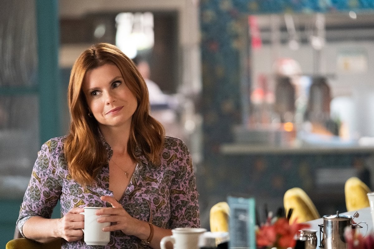 JoAnna Garcia Swisher plays a recently separated woman with three children in Serenity, South Carolina