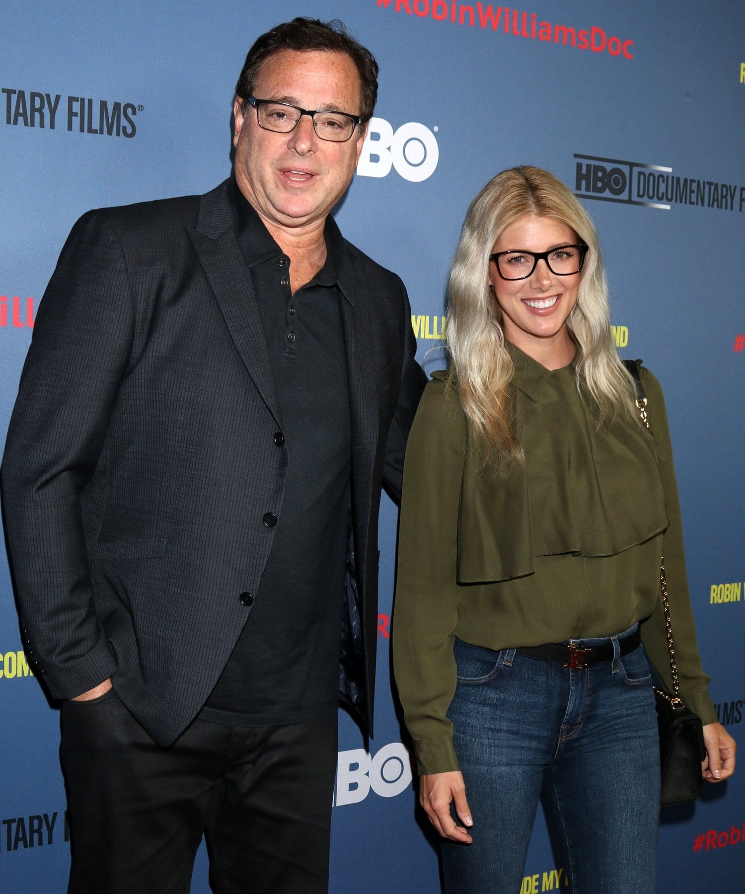 Bob Saget was 23 years older than his wife, Kelly Rizzo, whom he met when she was 36 and was 59