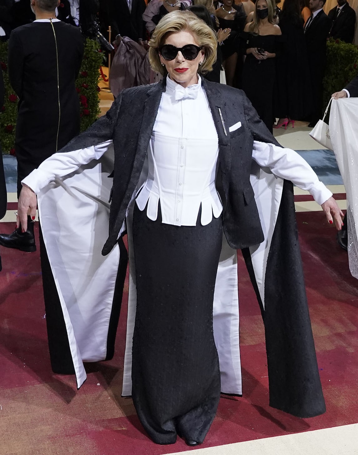 Christine Baranski celebrates her 70th birthday at the Met Gala