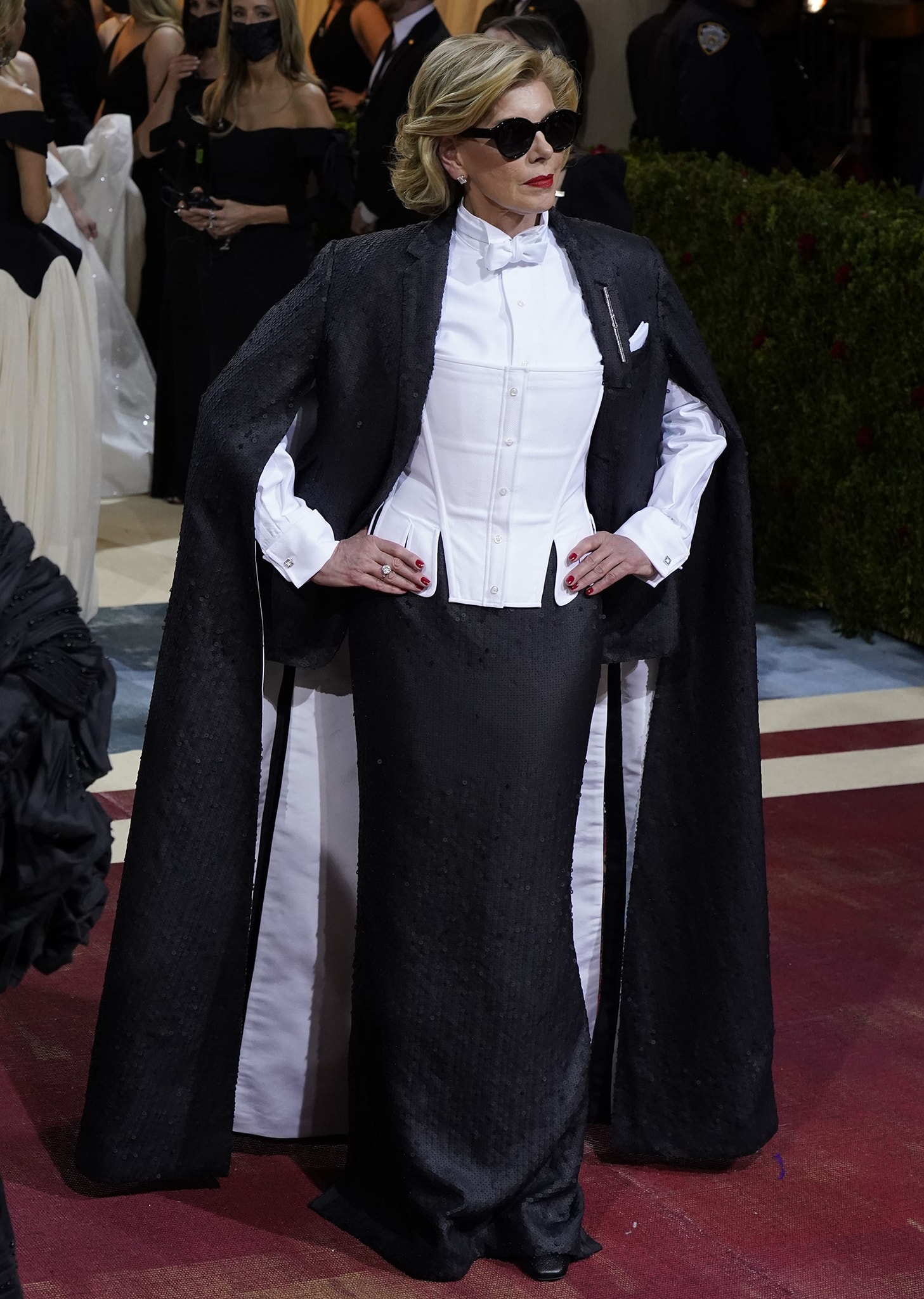 Christine Baranski finds her Thom Browne outfit elegant, stately and sleek