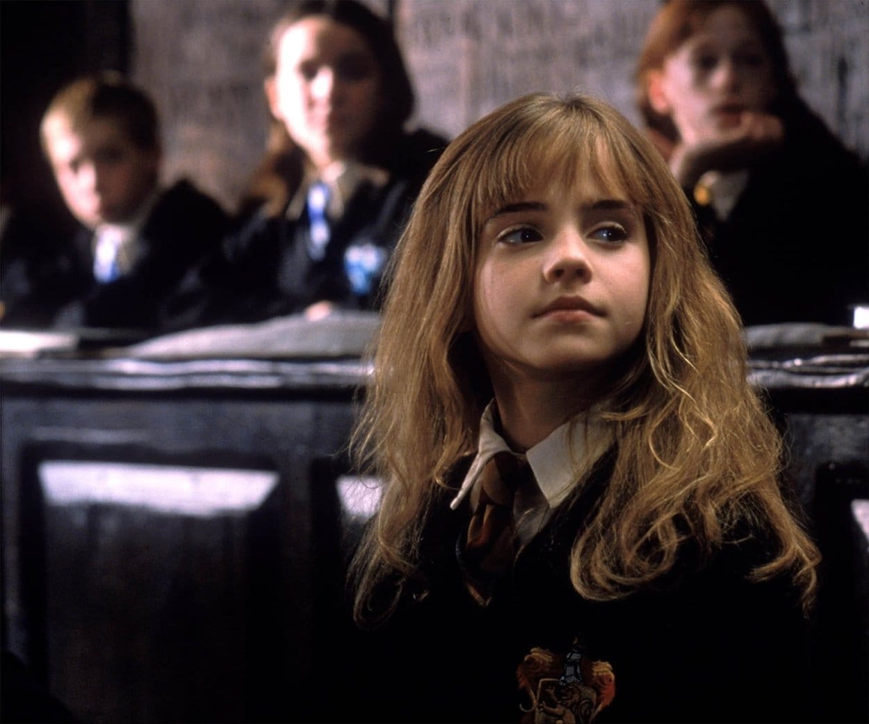 Emma Watson was 11 years old when Harry Potter and the Philosopher’s Stone was released in November 2001