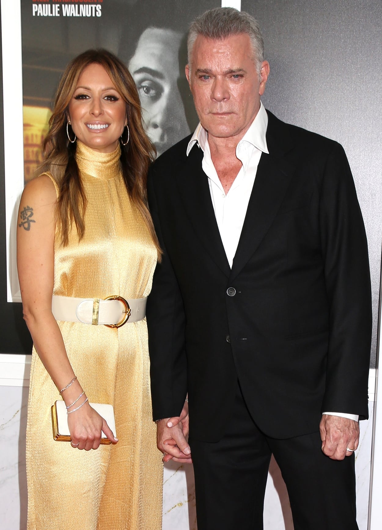 Jacy Nittolo and her boyfriend Ray Liotta attend the "The Many Saints Of Newark"