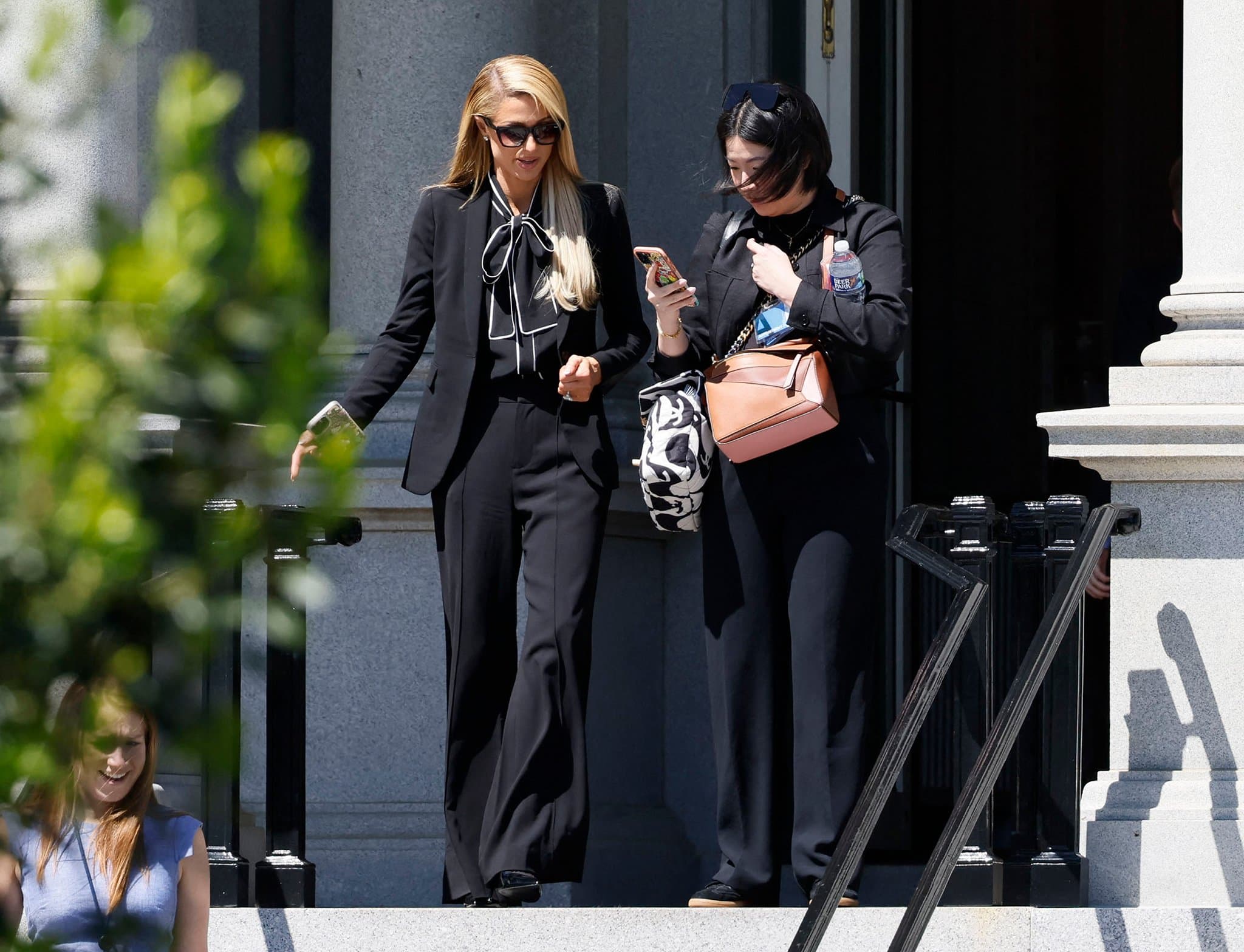 Paris Hilton visits the White House to meet with policy staff as part of her ongoing advocacy efforts against child abuse