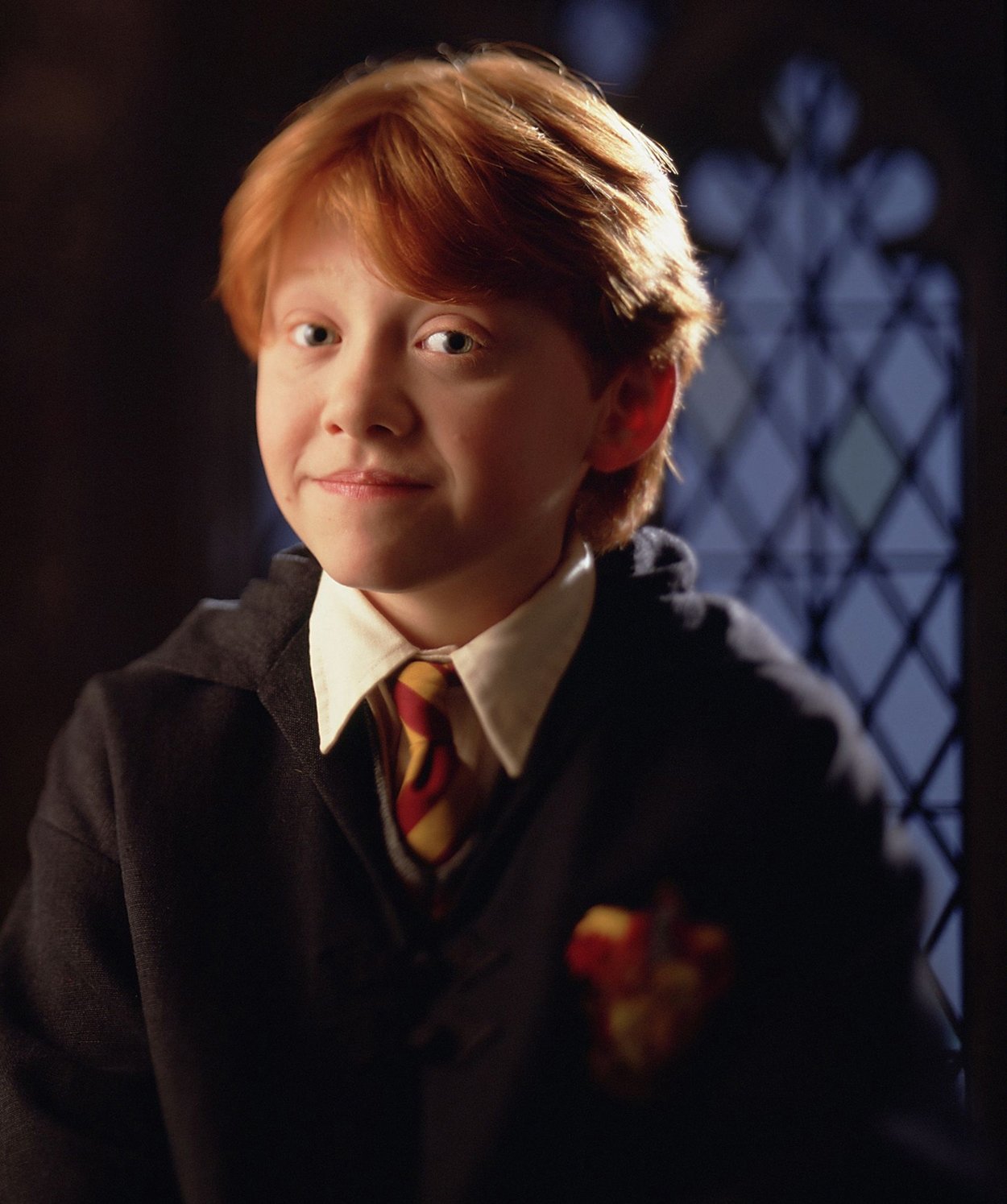 Rupert Alexander Lloyd Grint was 13 years old when Harry Potter and the Philosopher's Stone was released in November 2001