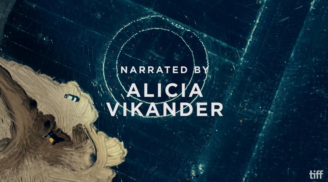 Alicia Vikander narrates the 2018 Canadian documentary film Anthropocene: The Human Epoch