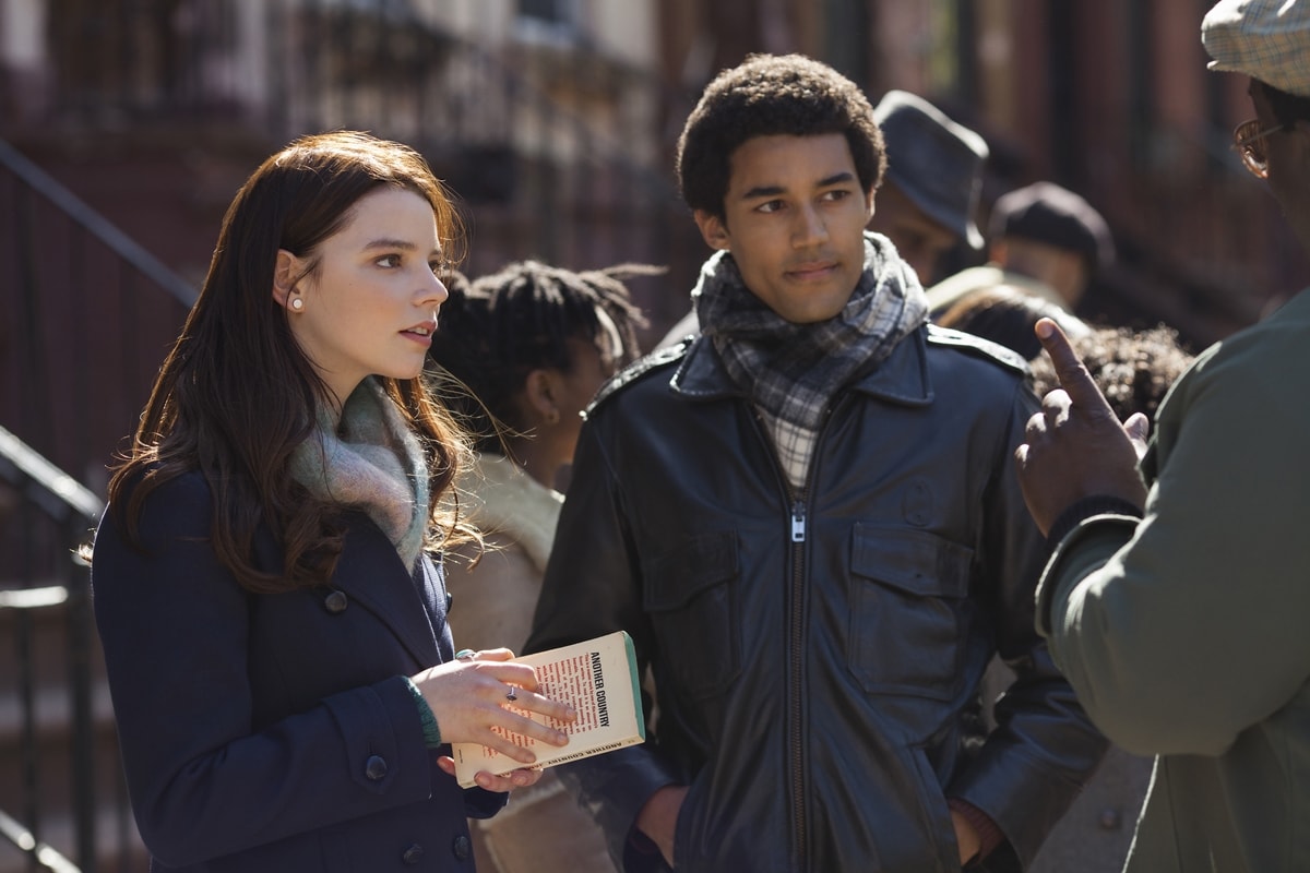 Anya Taylor-Joy as Charlotte Baughman and Devon Terrell as Barack "Barry" Obama in the 2016 American drama film Barry