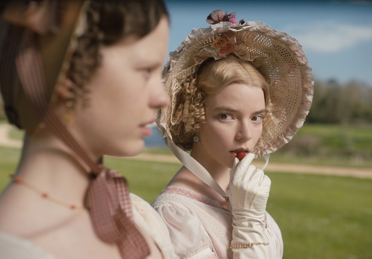 Anya Taylor-Joy and Mia Goth became good friends starring in Marrowbone and later also starred together in EMMA