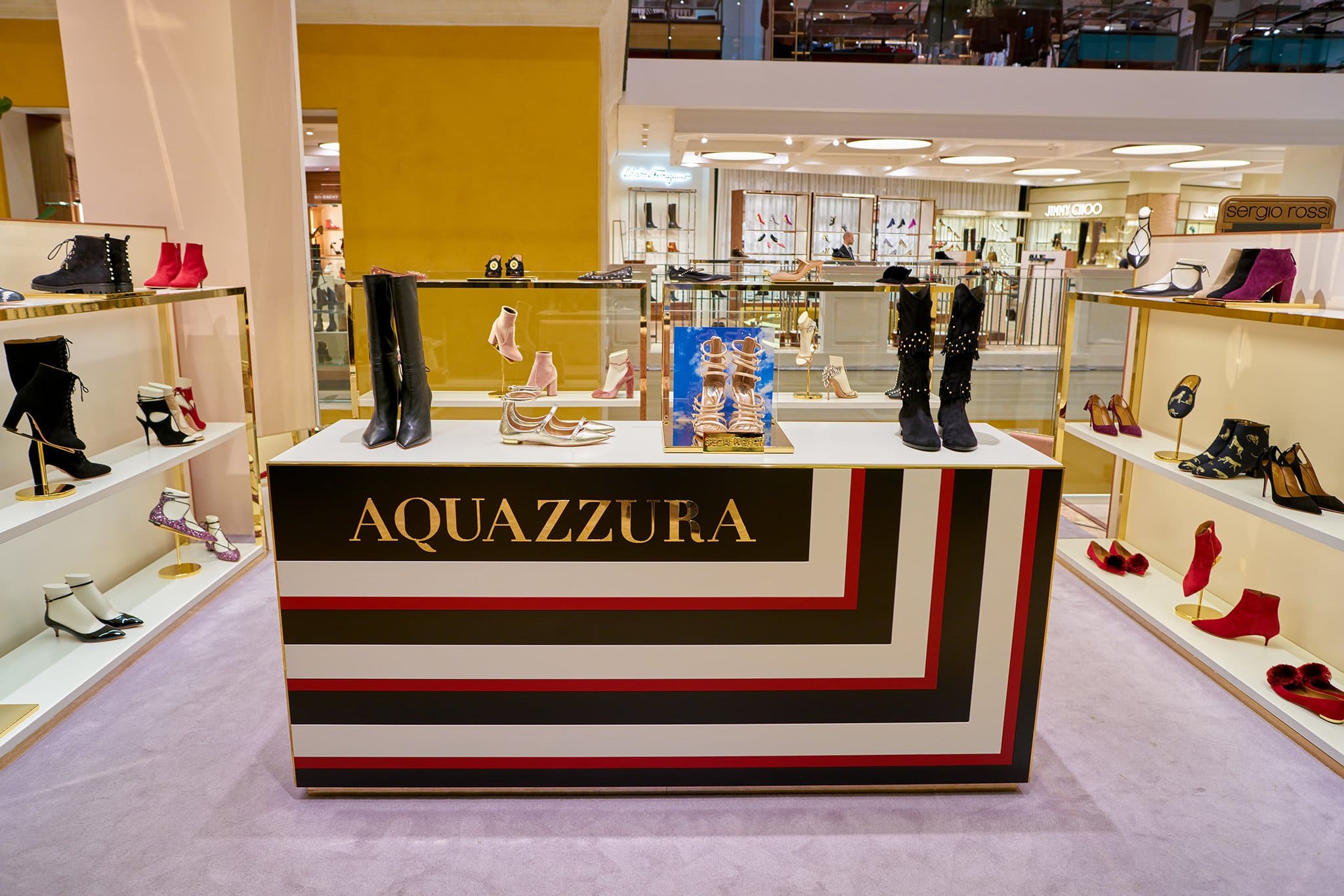 Aquazzura shoes are made in Florence by artisans using high-quality Italian leather