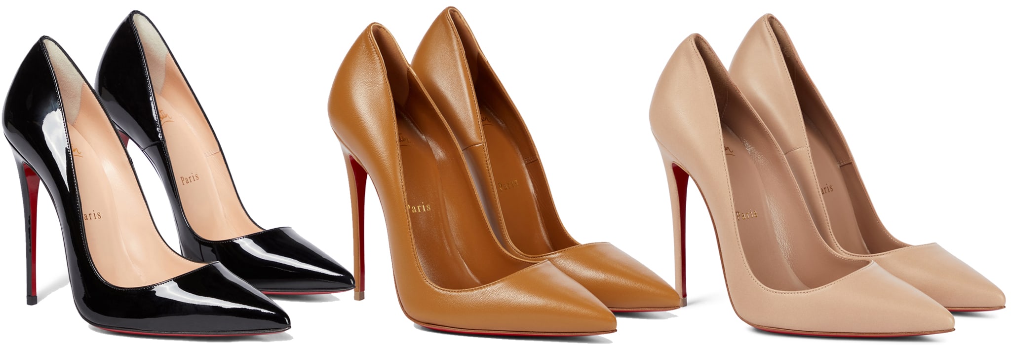 Inspired by supermodel Kate Moss, Christian Louboutin's iconic So Kate pump are another celebrity red-carpet favorite