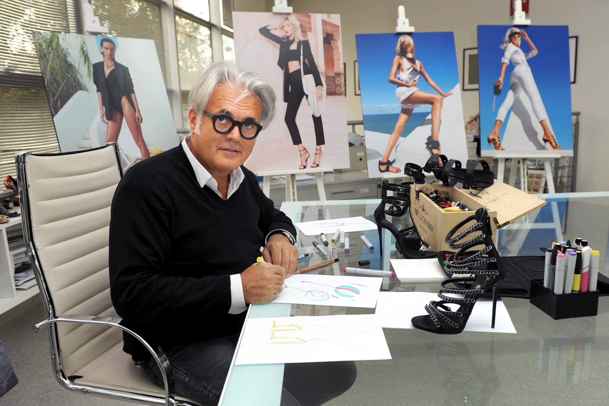 Giuseppe Zanotti is headquartered in his hometown of San Mauro Pascoli in Italy