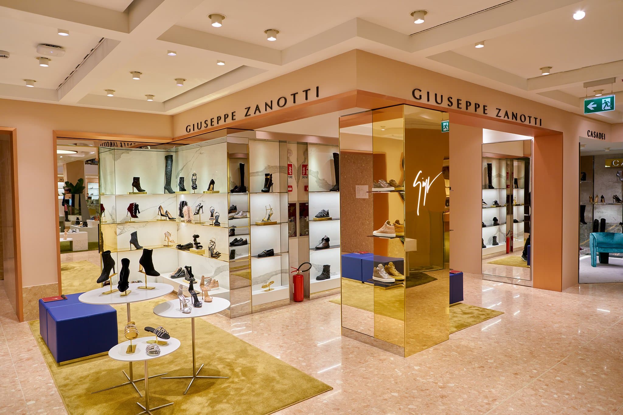Giuseppe Zanotti is known for his unique and meticulously hand-crafted shoe designs