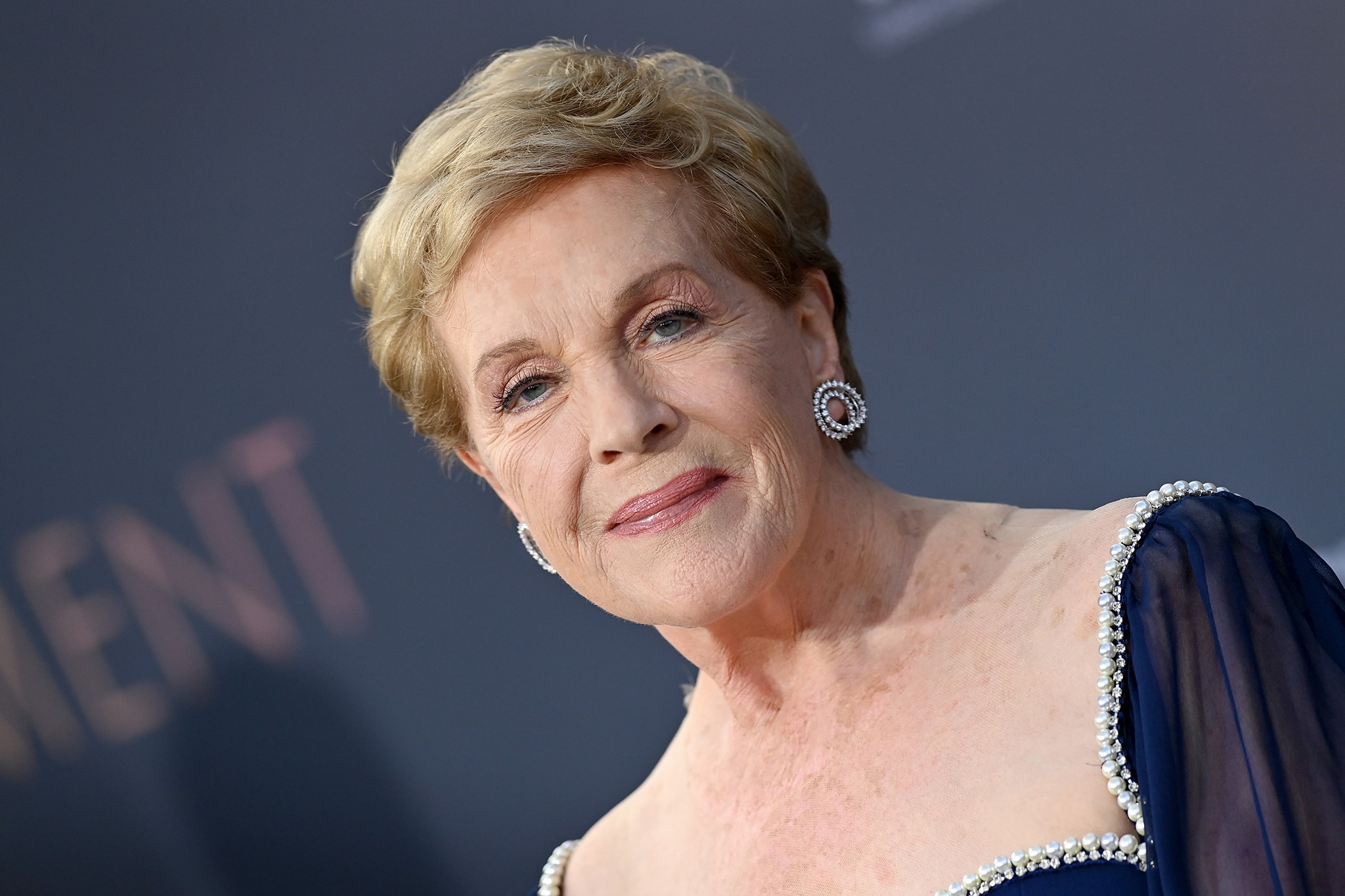 Julie Andrews acknowledged the people who work behind the scenes to bring film to the screen