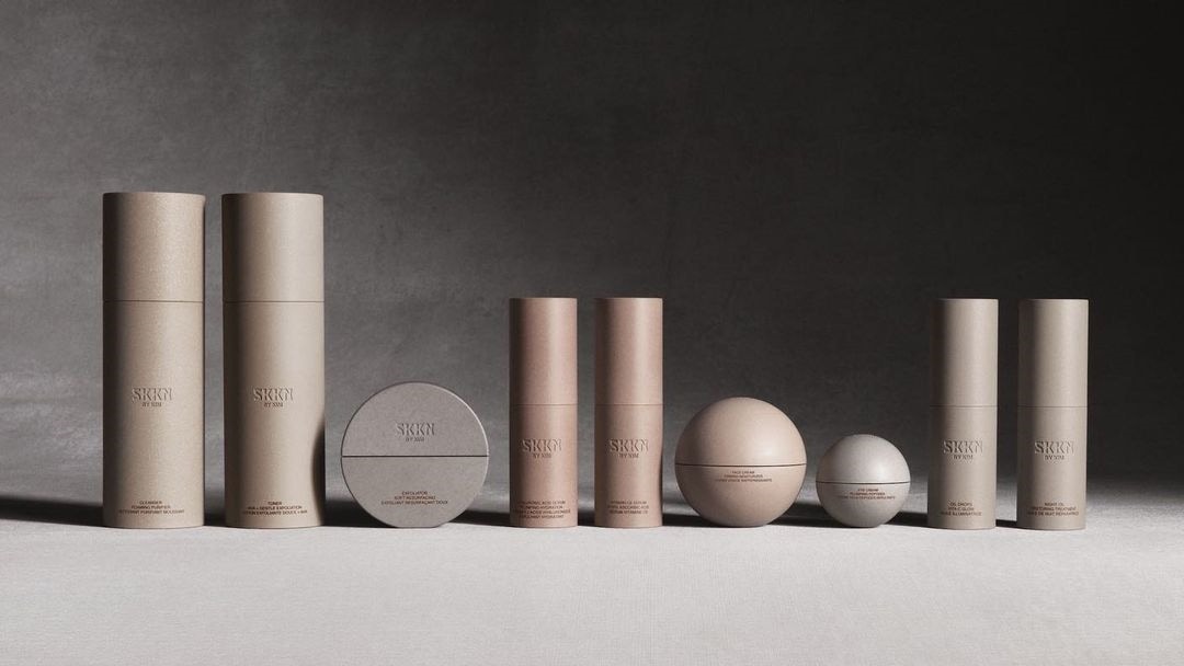 Kim Kardashian's new 9-piece skincare collection is called SKKN by Kim