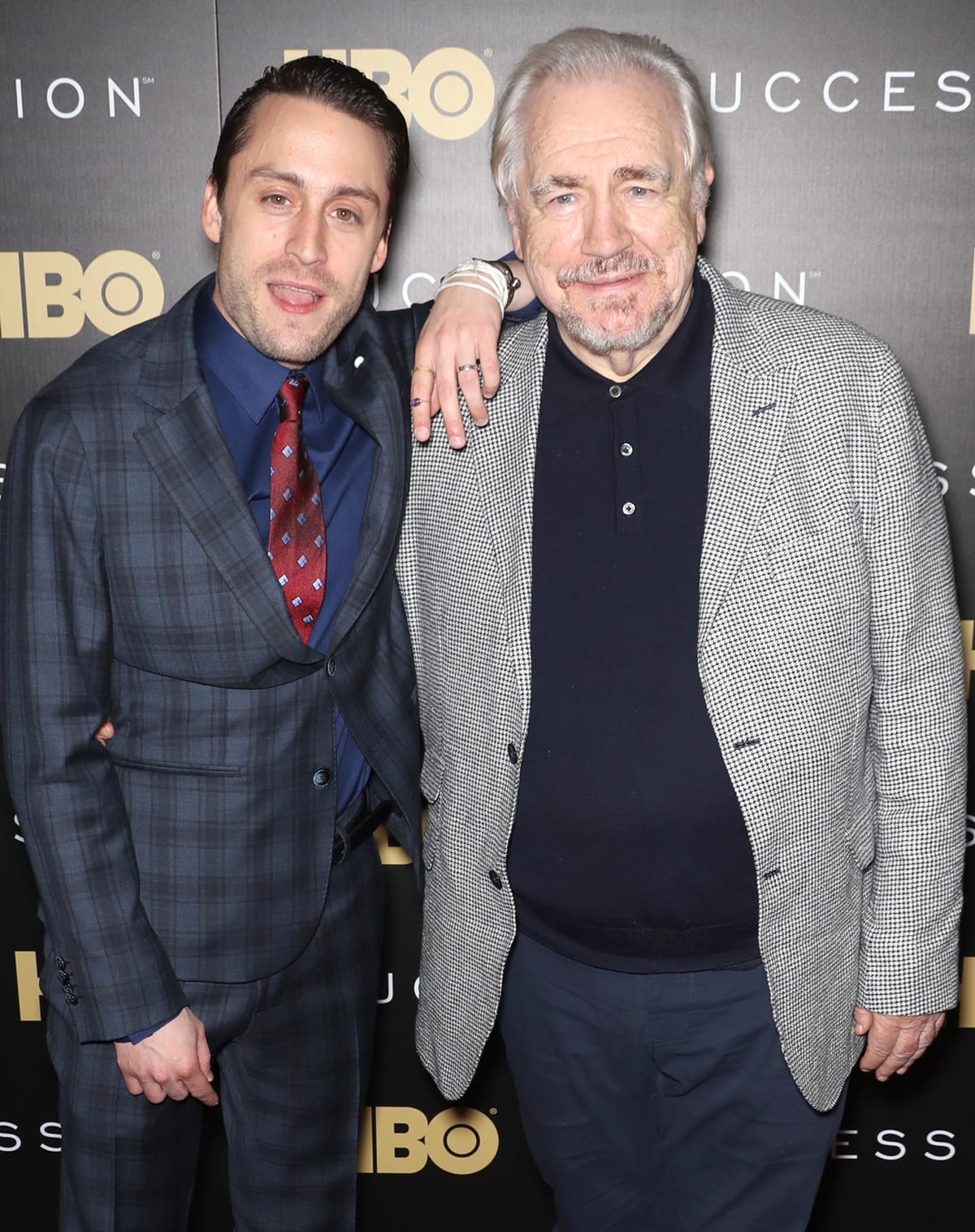 Kieran Culkin is significantly shorter than his Succession co-star Brian Cox