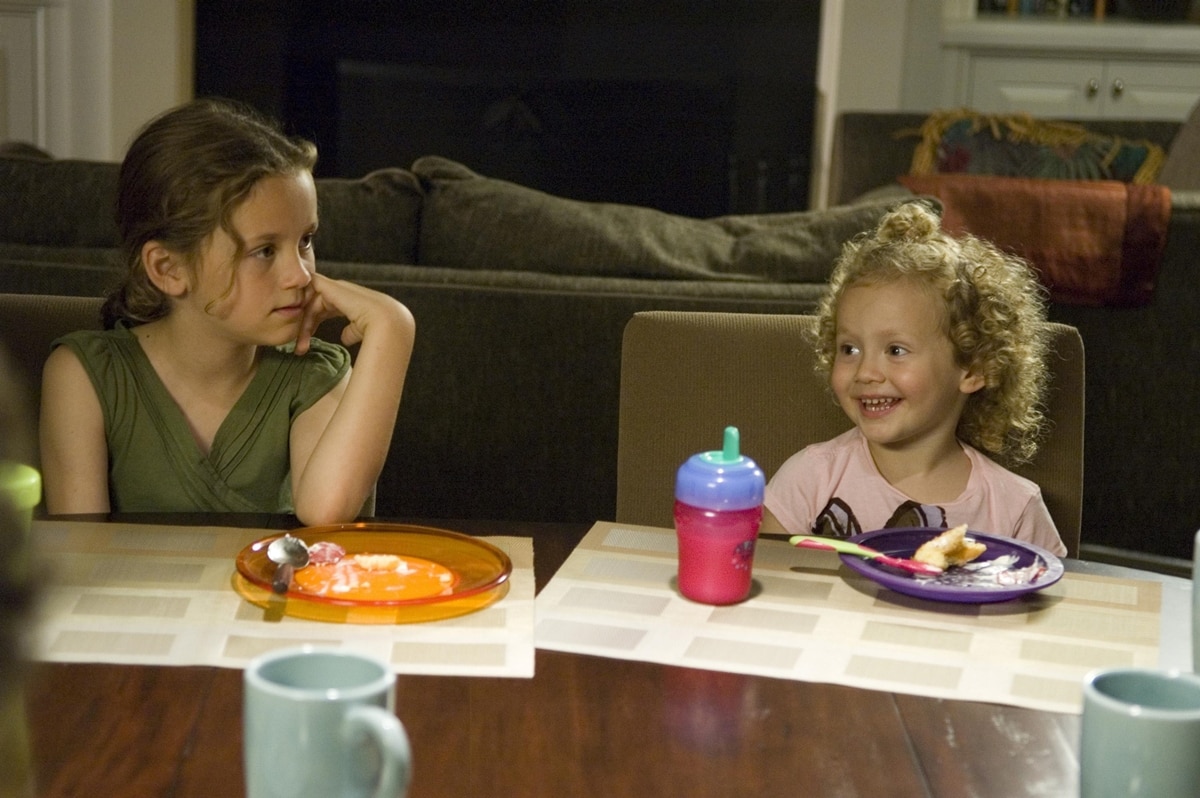 Maude Apatow starred with her younger sister Iris in the 2007 American romantic comedy film Knocked Up