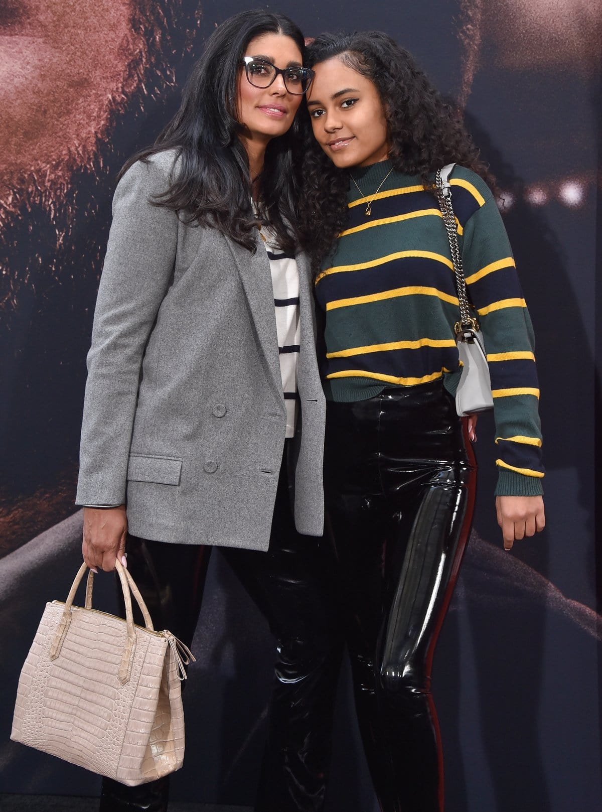 Rachel Roy and her daughter Ava Dash attend the premiere of Warner Bros Pictures' "The Way Back"