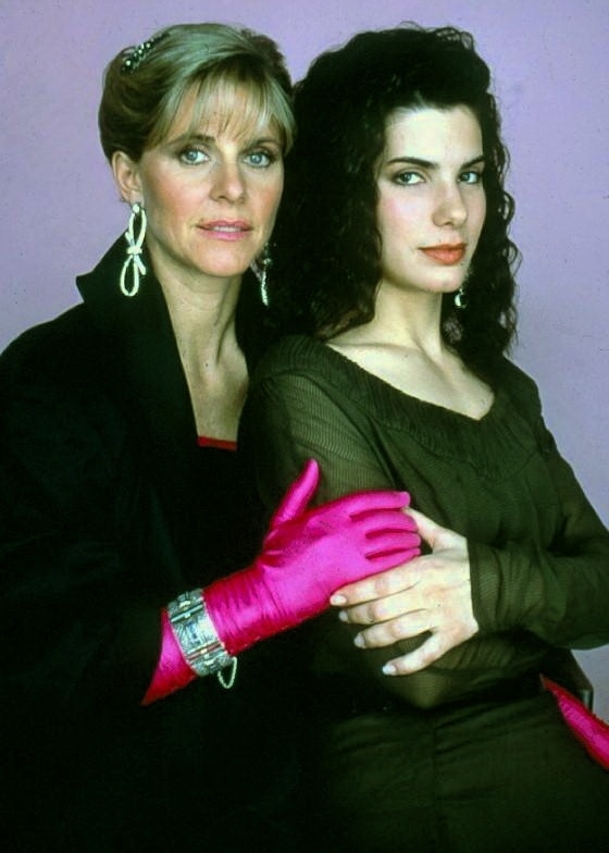 Sandra Bullock made her first television appearance co-starring with Lindsay Wagner in the made-for-television science fiction action film Bionic Showdown: The Six Million Dollar Man and the Bionic Woman (often simply Bionic Showdown) that was released on April 30, 1989, when she was 24 years old