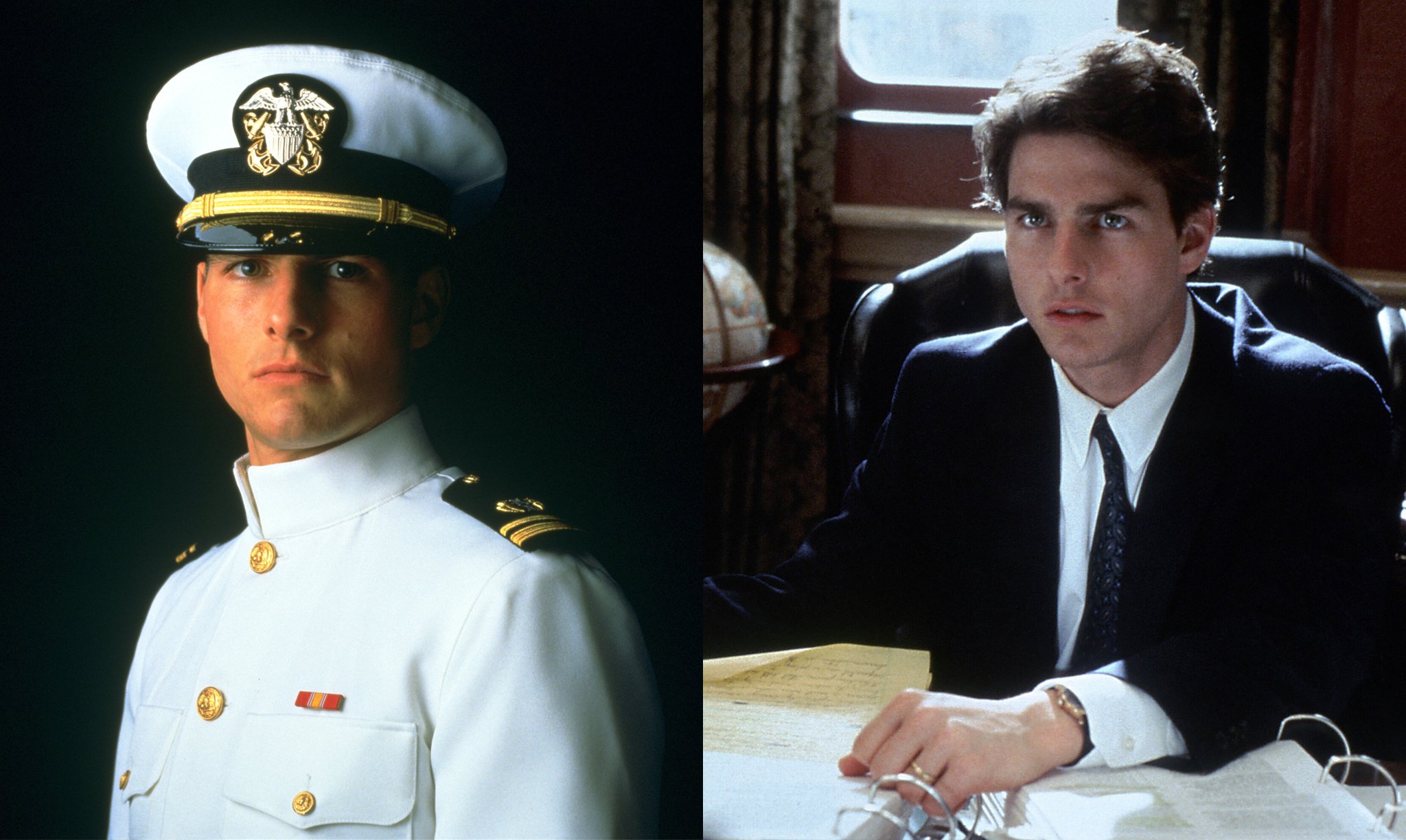 Tom Cruise's legal drama films both received critical acclaim, grossing over $240 million each