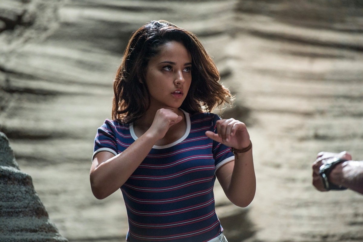 Becky G as Trini / The Yellow Ranger in Power Rangers