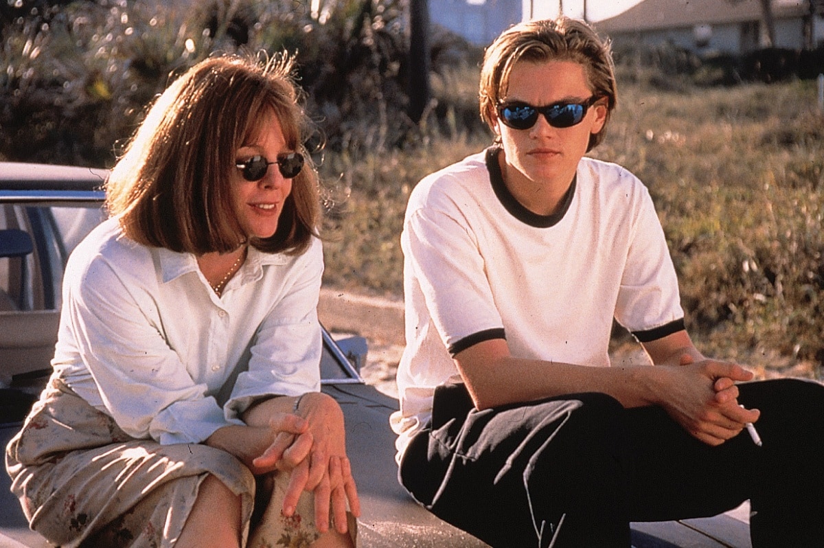 Diane Keaton as Bessie Wakefield and Leonardo DiCaprio as Hank Lacker in Marvin's Room