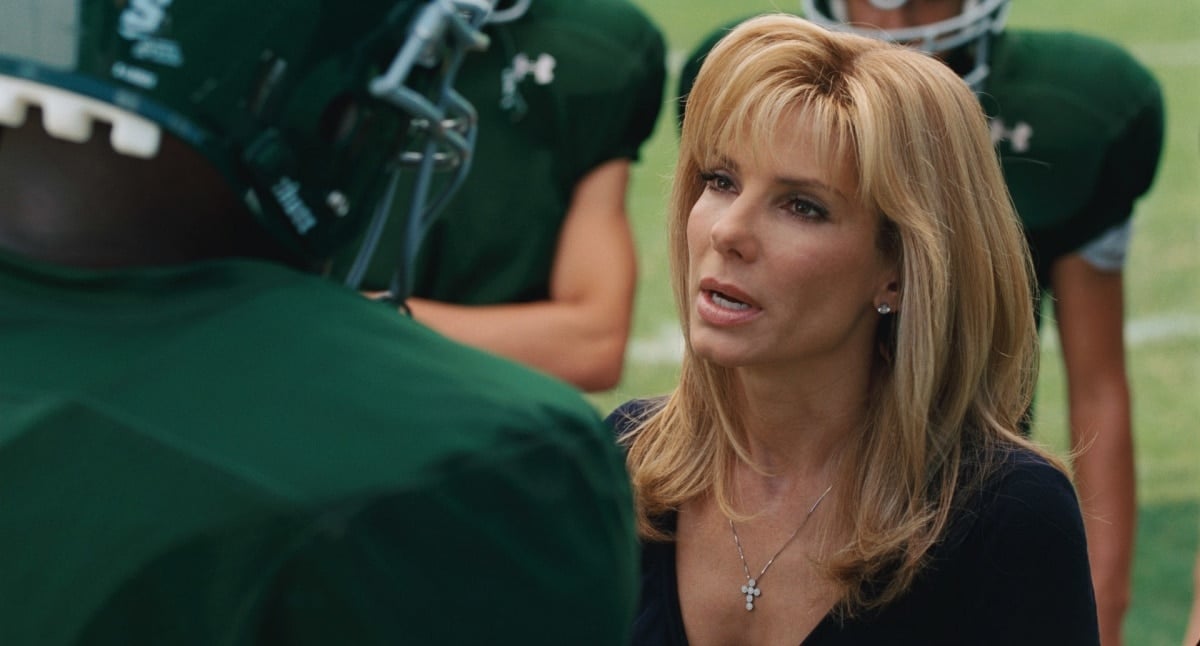Sandra Bullock as Leigh Anne Tuohy in the 2009 biographical sports drama The Blind Side