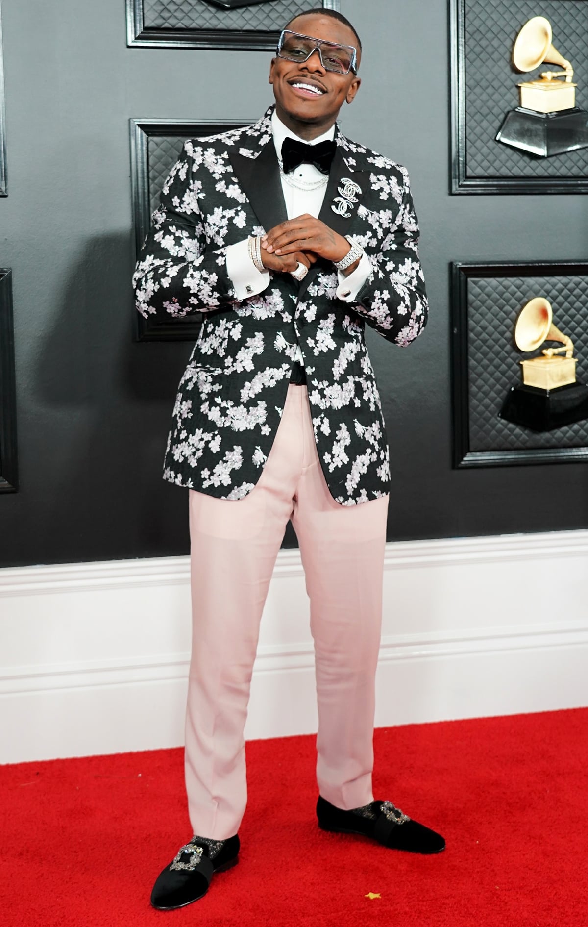 Jonathan Lyndale Kirk, known professionally as DaBaby, attends the 62nd Annual GRAMMY Awards