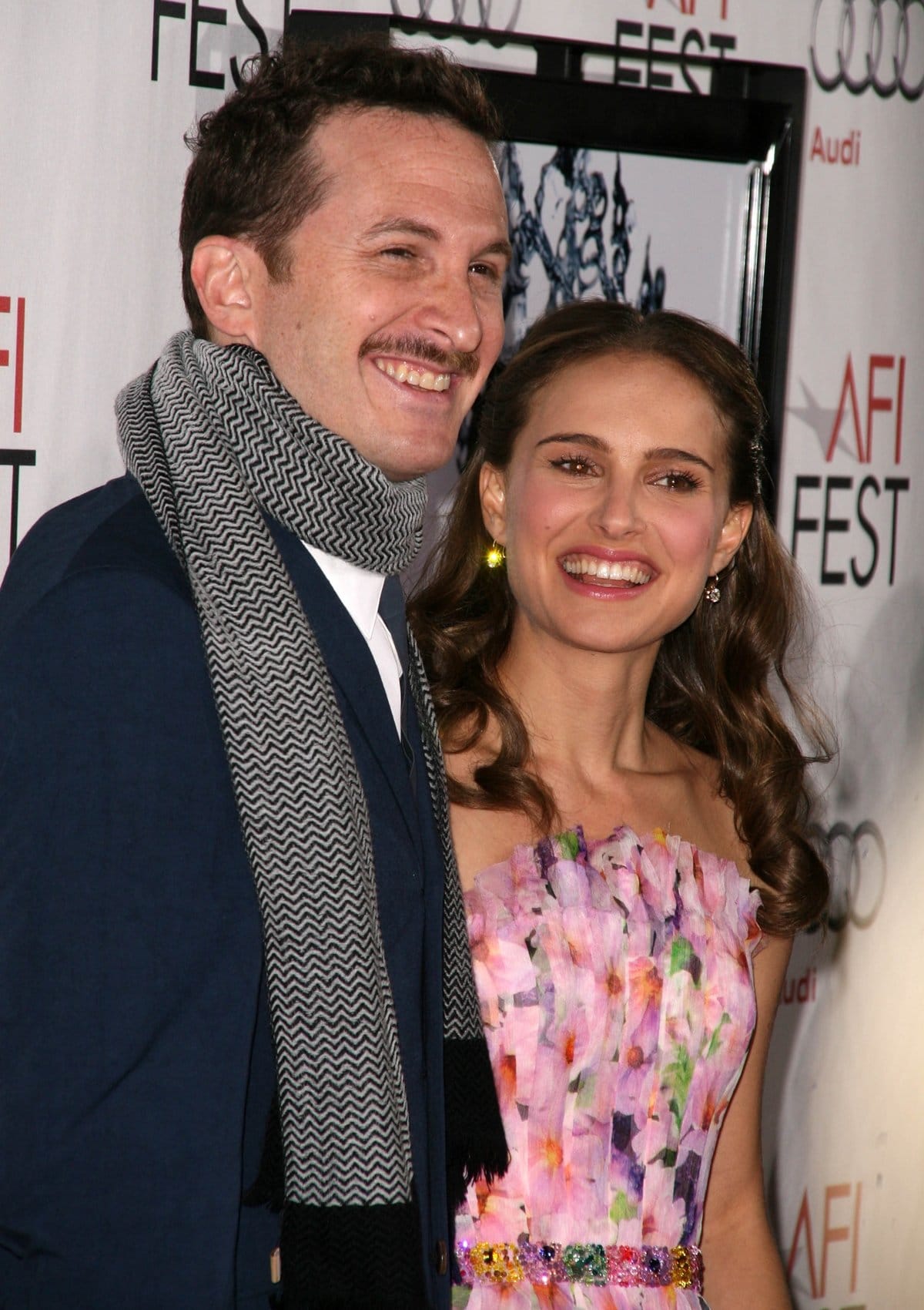 Darren Aronofsky and Natalie Portman arrive at the AFI Fest 2010 Closing Night Gala Premiere