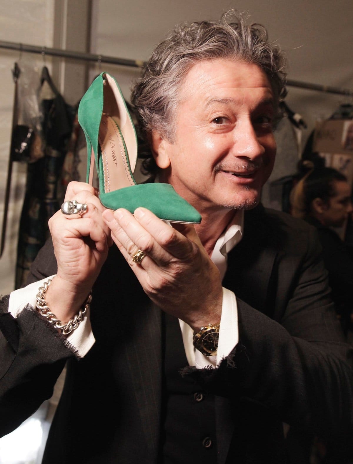Legendary French shoe designer Jean-Michel Cazabat started his career as a buyer and store manager for fashion designer Charles Jourdan