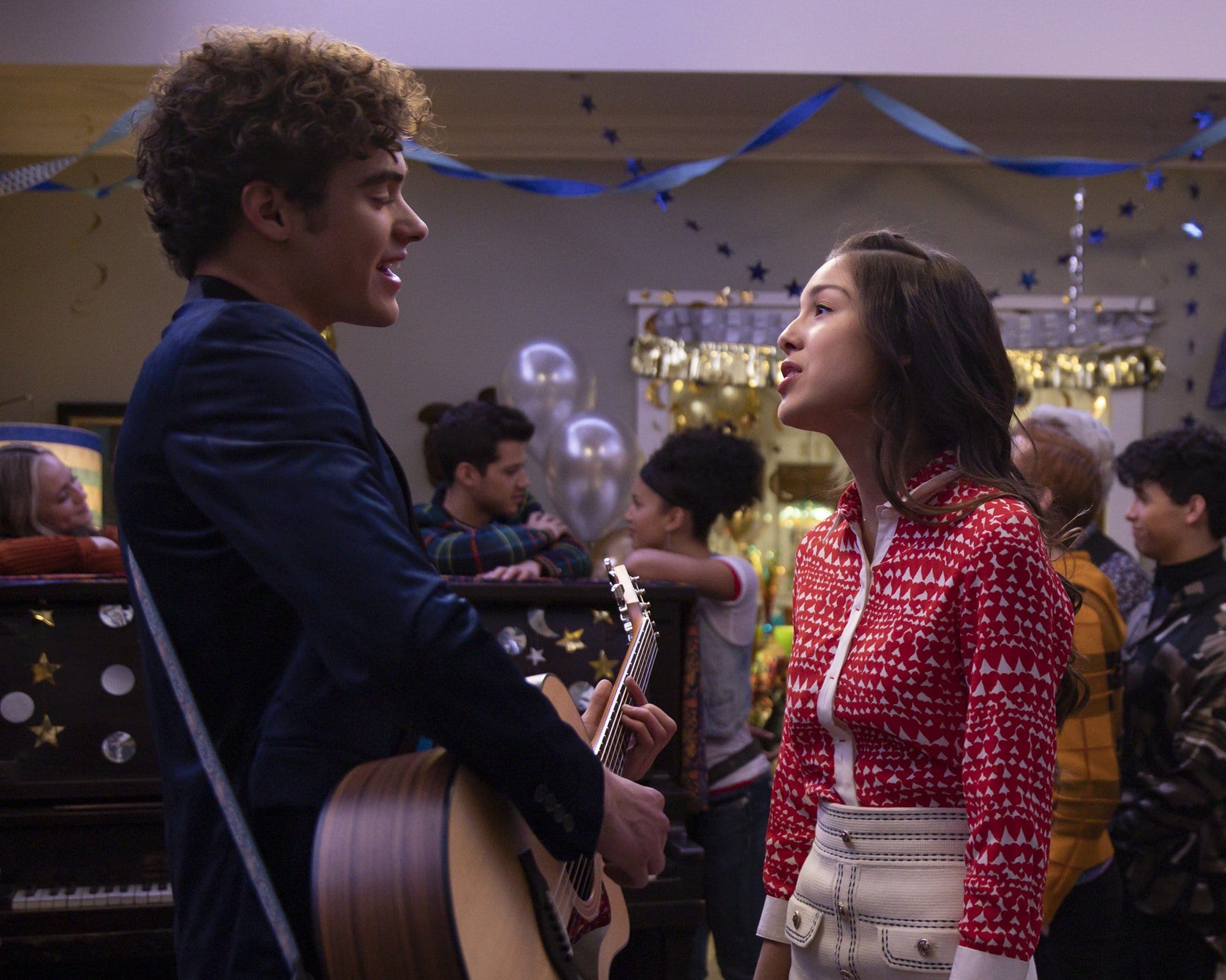 Joshua Bassett and Olivia Rodrigo met on the set of Disney+ High School Musical: The Musical: The Series