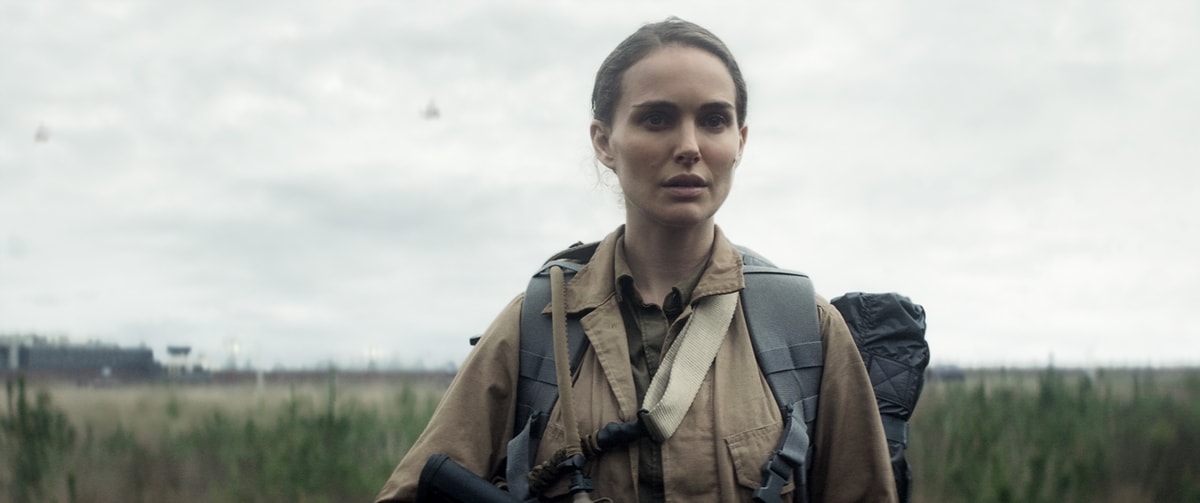 Natalie Portman as Lena in the 2018 science fiction psychological horror film Annihilation