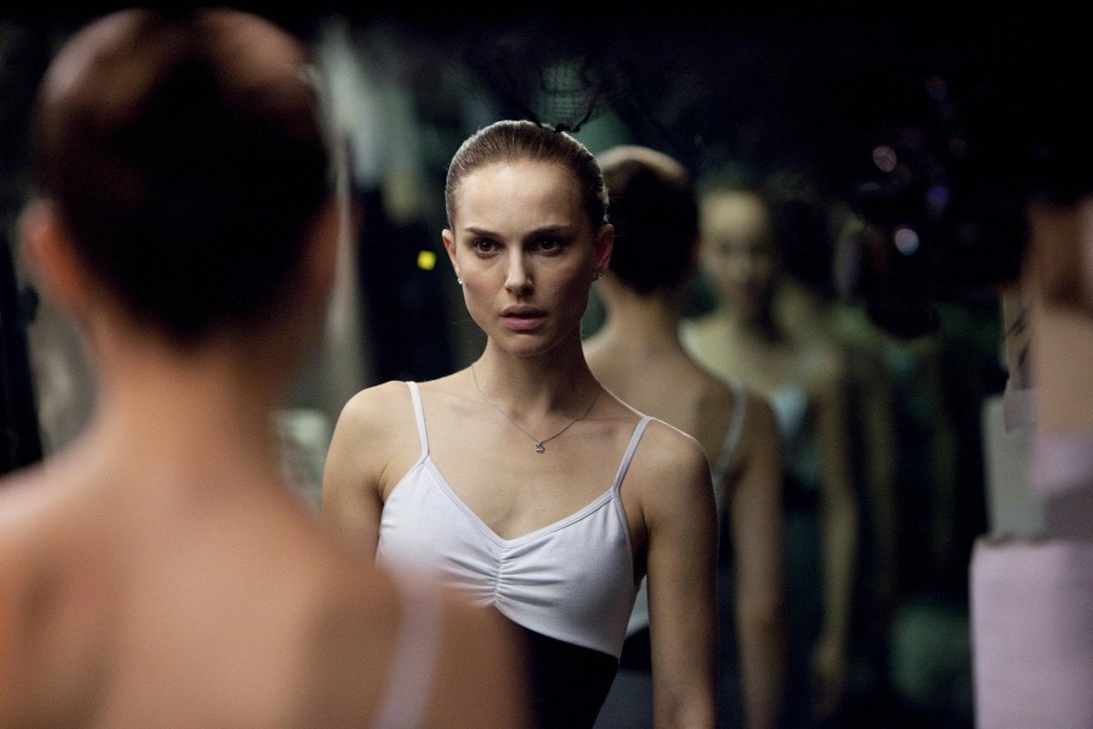 Natalie Portman as Nina Sayers/White Swan/Odette in the 2010 American psychological thriller film Black Swan