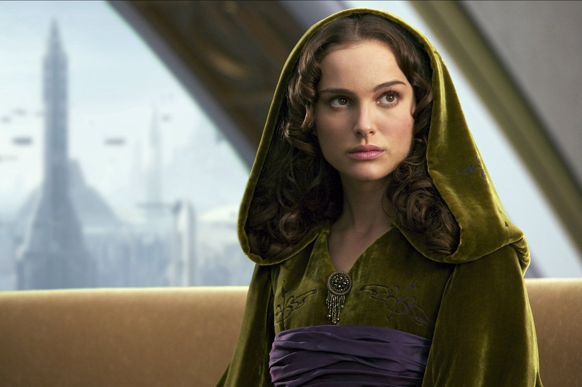 Natalie Portman as Padmé Amidala in the 2005 American epic space opera film Star Wars: Episode III – Revenge of the Sith