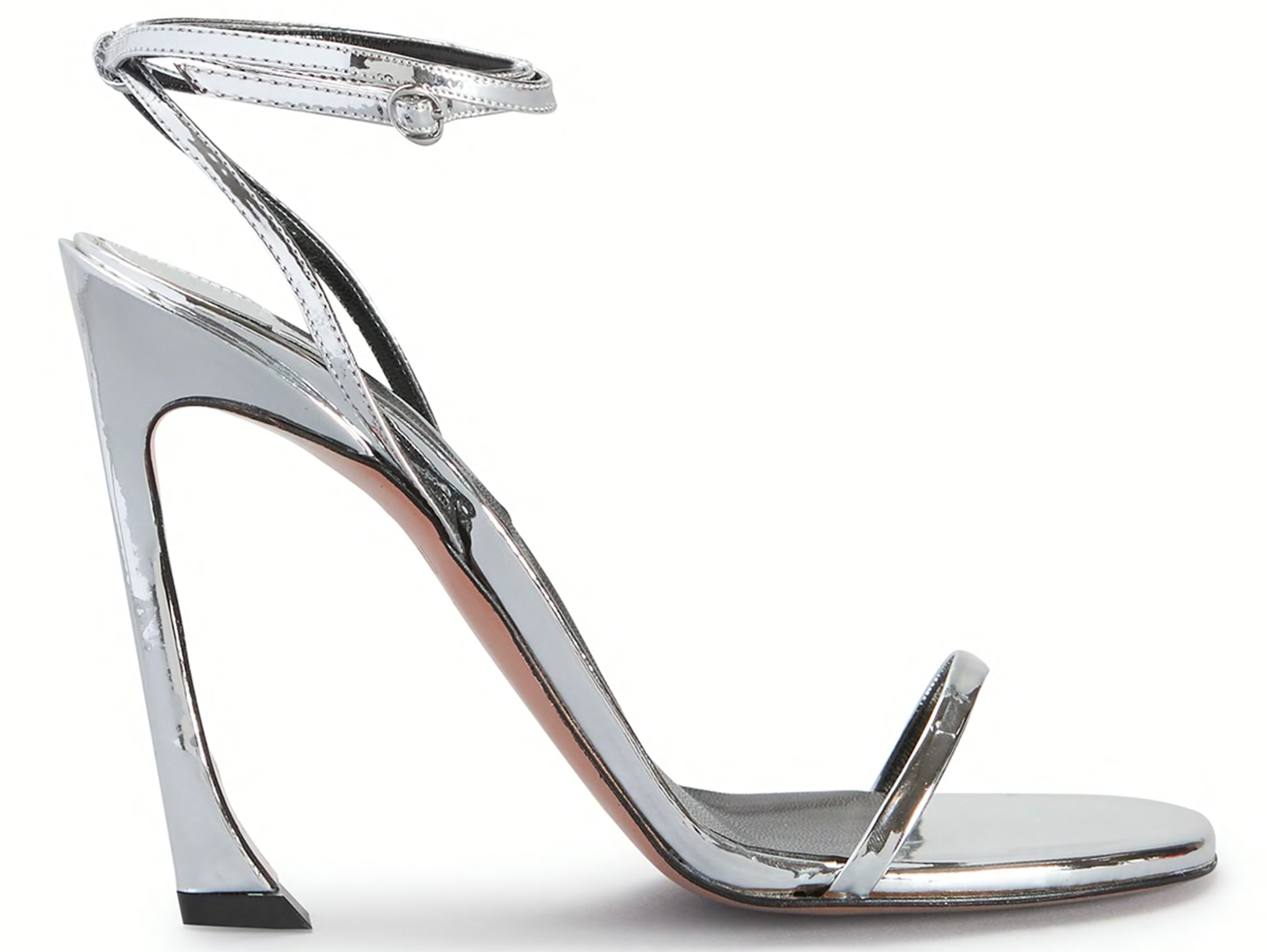 The Piferi Fade sandals have slim straps and the label's signature angled heels