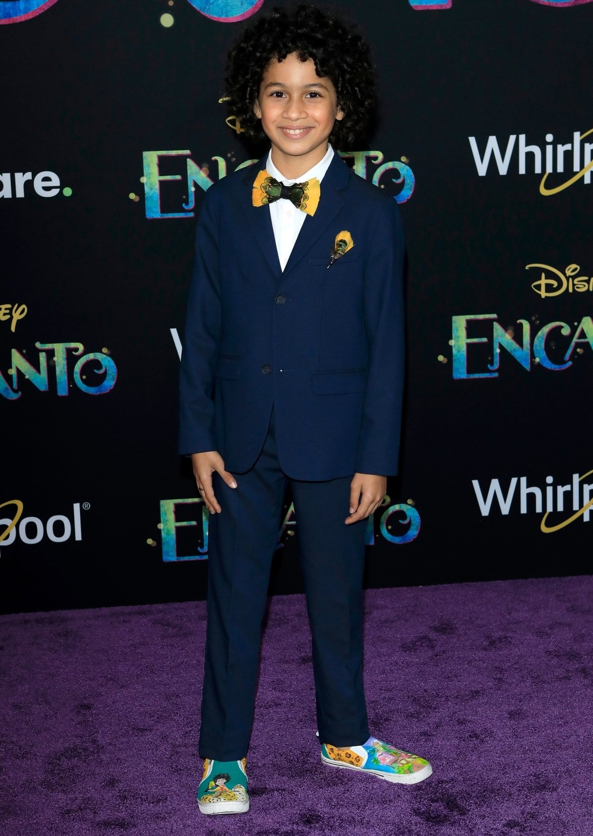 Ravi Cabot-Conyers at the Encanto World Premiere