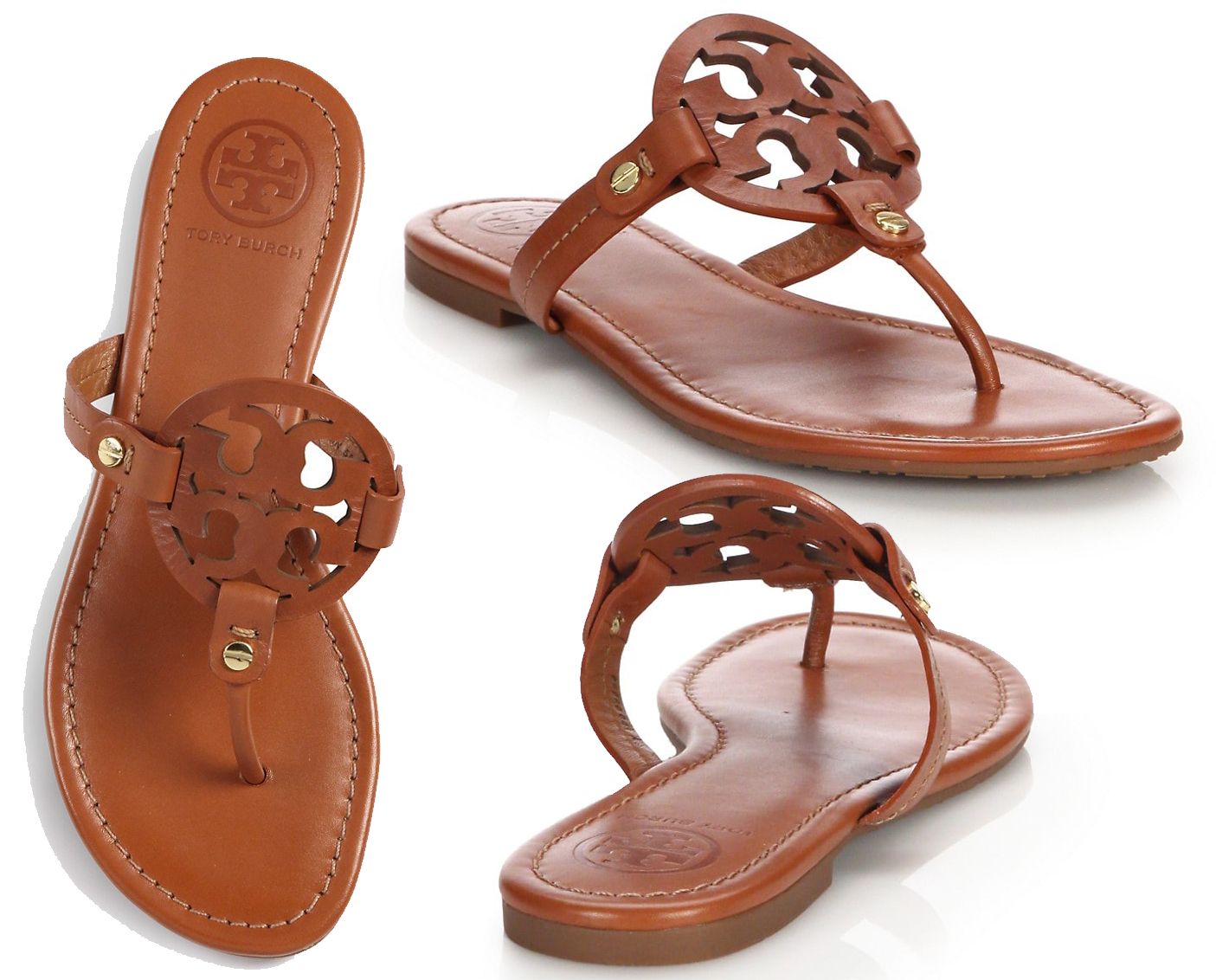 The Tory Burch Miller features a laser-cut logo vamp and comes in an array of neutral colors