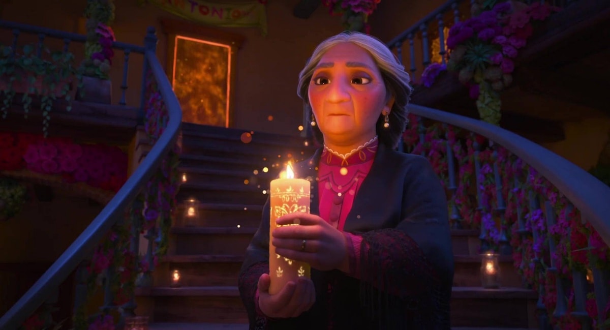 Abuela Alma Madrigal voiced by Maria Cecilia Botero for Encanto