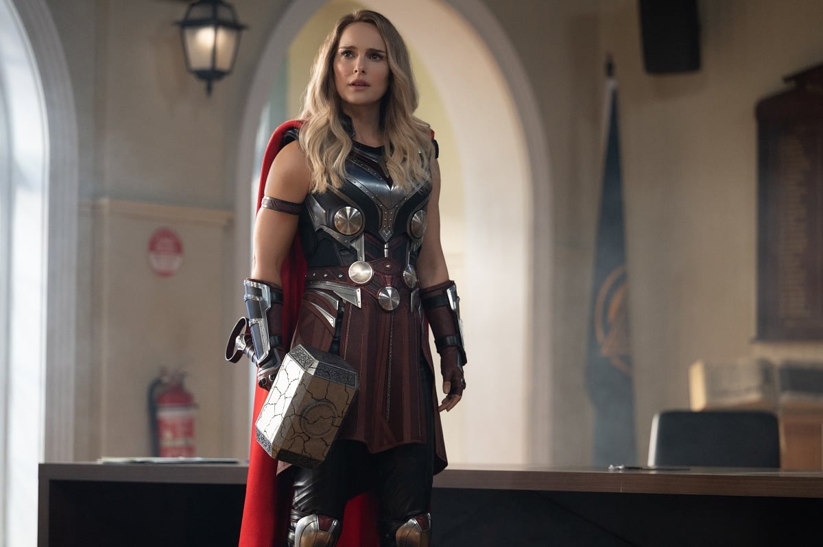 Natalie Portman as Jane Foster / The Mighty Thor in Thor: Love and Thunder