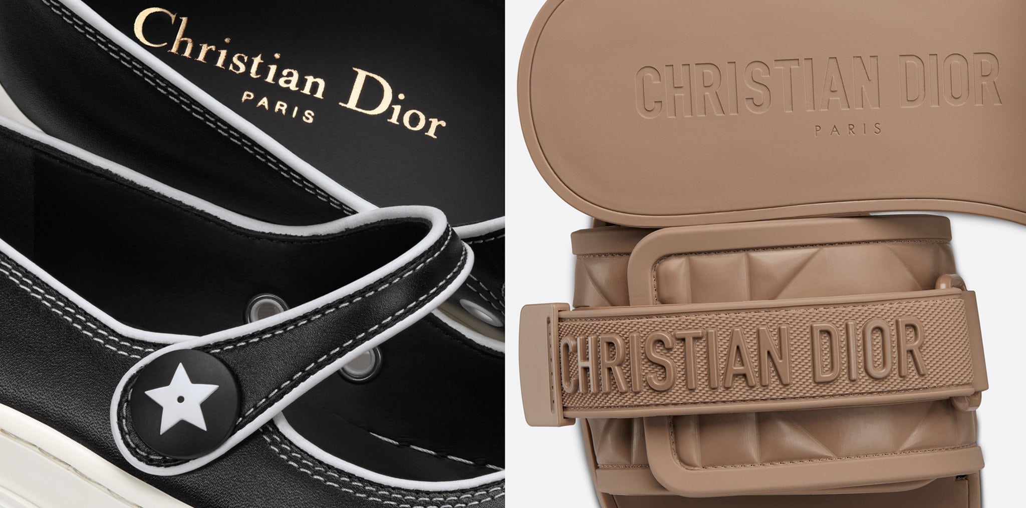 Precision Crafted: Uniformly pressed and spaced Christian Dior logo prints and stamps, showcasing the brand's commitment to perfection