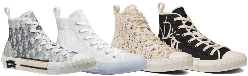 b23 high top sneakers