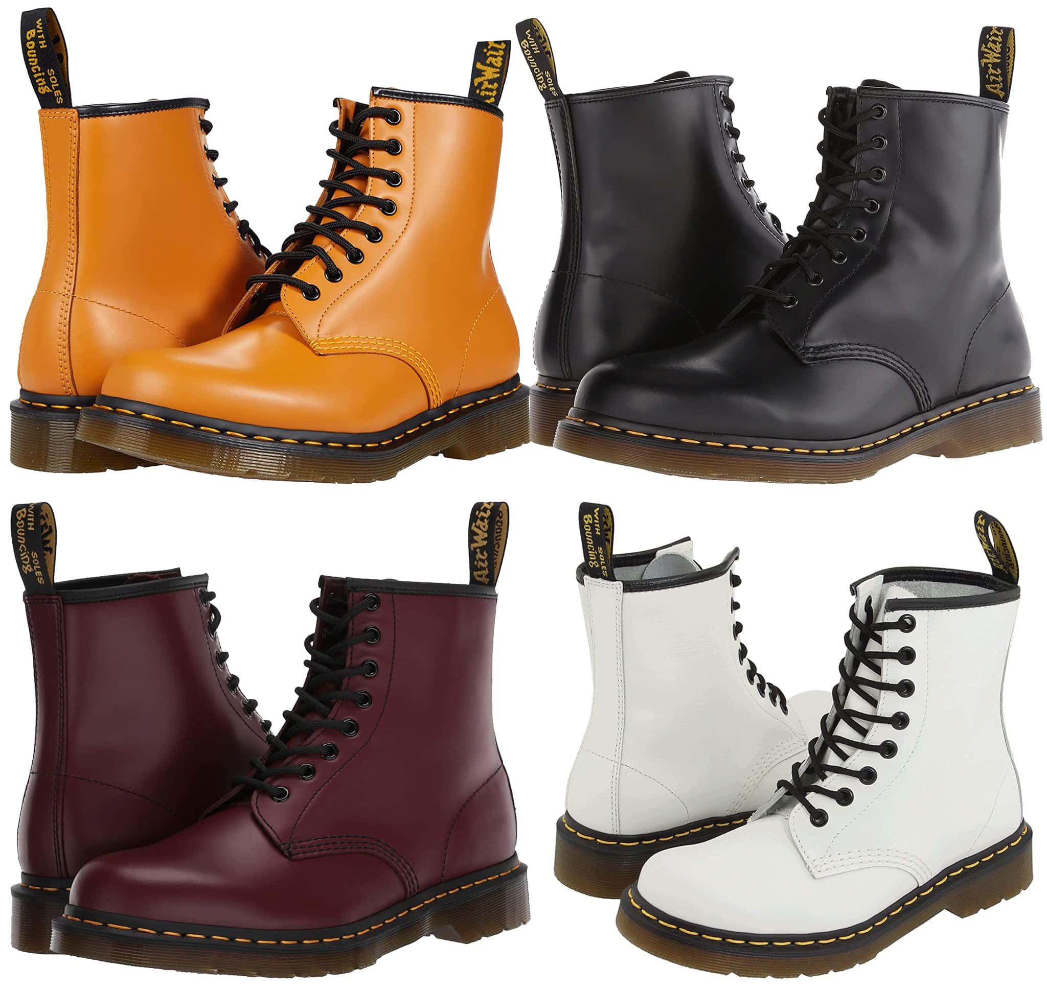 The Doc Martens 1460 is a unisex style that lends an effortless-cool vibe to any couple outfit