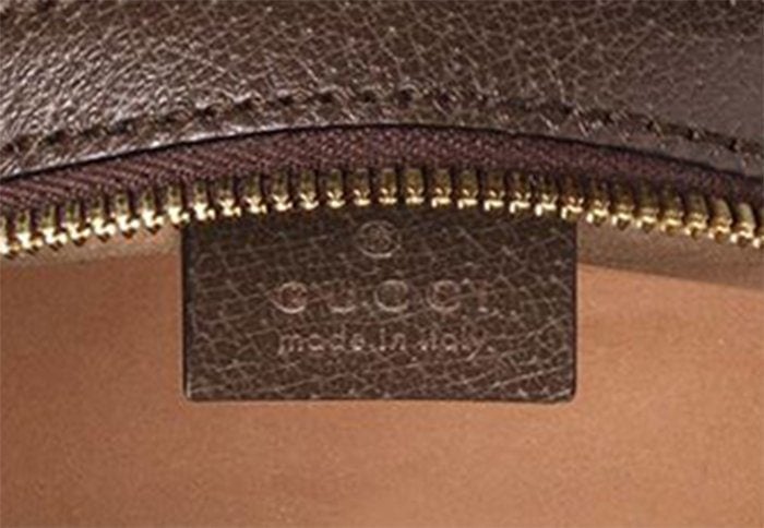 Gucci bags are 100% made in Italy
