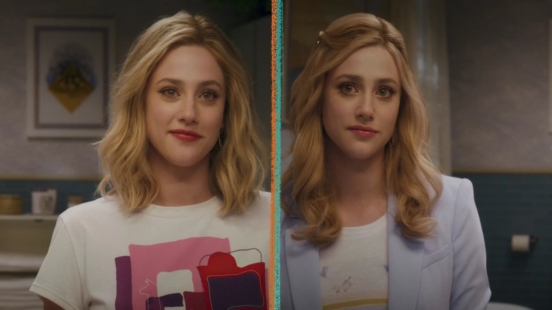 Lili Reinhart plays two different lives in the Netflix Original Look Both Ways