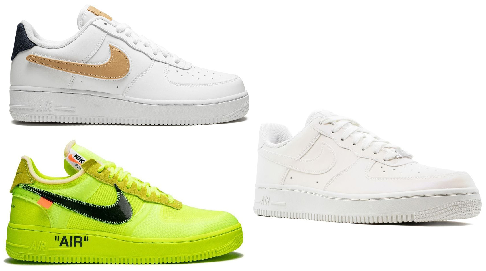 The Nike Air Force 1 offers unisex colorways that look great on any gender