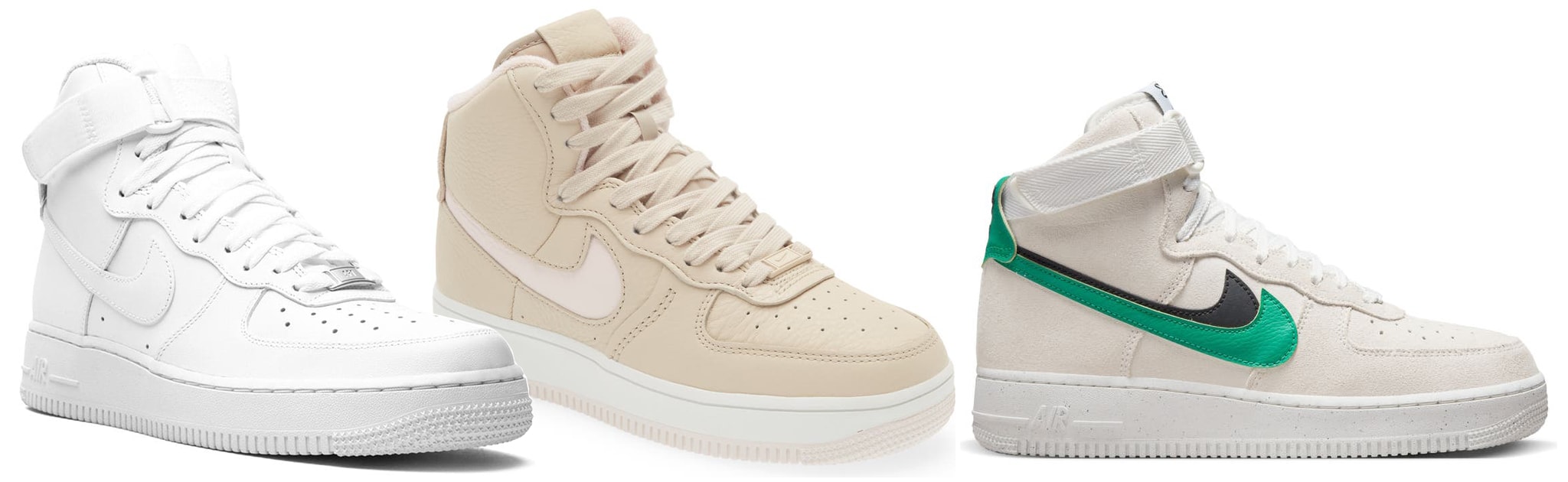 Nike is often credited with popularizing the high-top sneaker design in the 1970s with the introduction of the Air Force 1