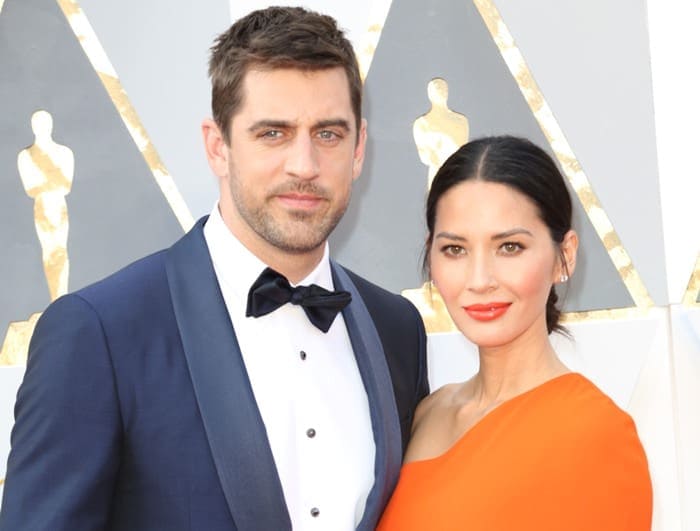 Aaron Rodgers and Olivia Munn met in April 2014 at the Academy of Country Music Awards in Las Vegas