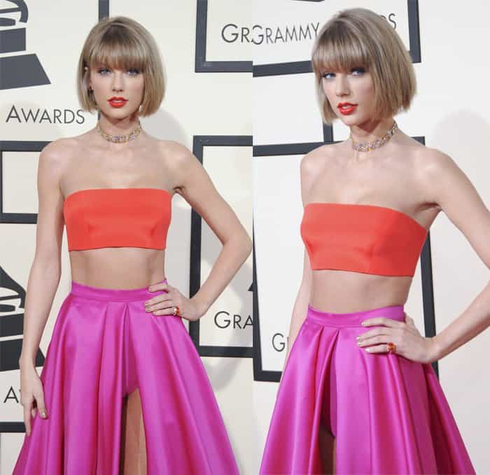 Taylor Swift became the first female artist in Grammy's history to win Album of the Year twice